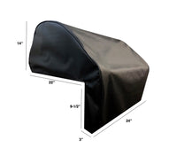 24-inch Windproof Vinyl Grill Cover for Cal Flame Built-In Grill