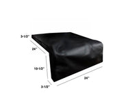 24-inch Windproof Vinyl Grill Cover for DCS Built-In Power Burner