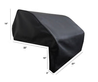 27-inch Windproof Vinyl Grill Cover for Solaire Built-In Grill