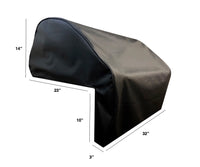 32-inch Windproof Vinyl Grill Cover for Artisan Built-In Grill