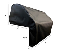 54-inch Windproof Vinyl Grill Cover for AMG American Made Grills Muscle Built-In Grill